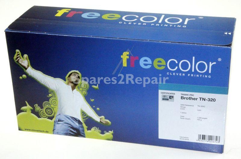 Freecolor Toner Cartridge - Tn320c-frc K15455f7 Toner Cartridge Cyan 1 5k