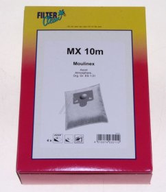 Filterclean Vacuum Cleaner Bags - Mx10m Fl0268-k 5 Dustbag + 1 Filter