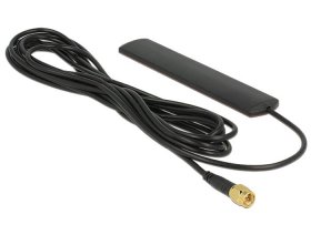 Delock Lte-antennas - Lte Antenna Sma 3 Dbi Omnidirectional Fixed Black Adhesive M