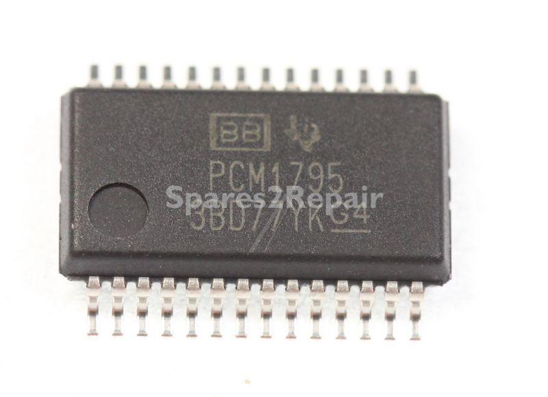 Texas Instruments Da Converter Ics - Pcm1795 Pcm1795db Ic 32-bit Audio Dac Smd Ssop-28 (burr-brown)