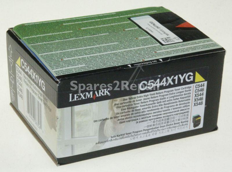 Lexmark Toner Cartridge - C544x1yg Lexmark R-toner-hc Yellow C544 4k X544