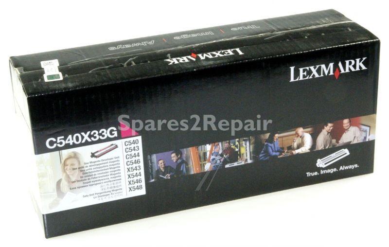 Lexmark Development Unit - 0c540x33g C540x33g Lexmark Developer Unit Magenta C540 C543-c544-x543-x544