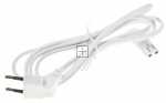 Compatible Euro Power Supply Cable - Euro Power Lead Angled White 1 5m