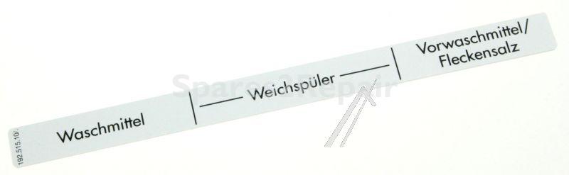 Operating Unit Screen - 1925151019 Card Program Silk Screened ( [Electrolux Aeg]
