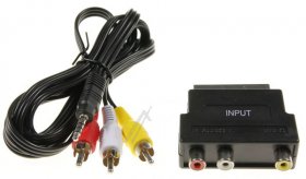 Technisat Phono Plug-jack Plug - 0000-3649 Av Adaptor Kit - Jack-scart For Technisat Receiver
