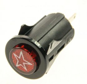 Switch - C00032154 482000026208 Spark Ignition Switch - Black [Whirlpool Indesit]