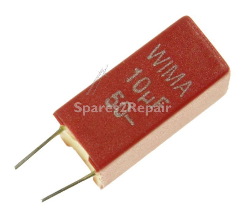Wima Mks2 Pulse Capacitor - 10uf-50v Mks2-kondensator Rm=5mm
