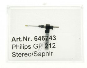 Philips Turntable Stylus Needles - Tonnadel Passend Fur Die Abtastsysteme Gp212 Und Gp213