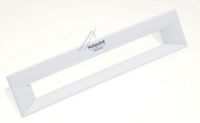 Door Handles - C00345320 481010766967 Handle- White Hotpoint-ariston [Whirlpool Indesit]