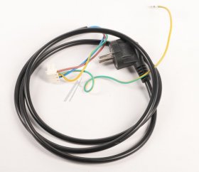 Mains Power Lead - Ms-8030000869 Double Power Cable With Thermal Protection [Groupe SEB]