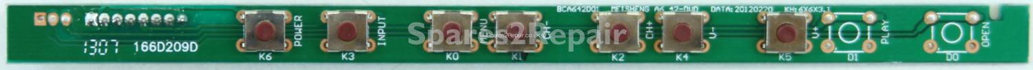 Baird TI4203BC - Buttons - 166D209D - BCA642D01 - 20120220