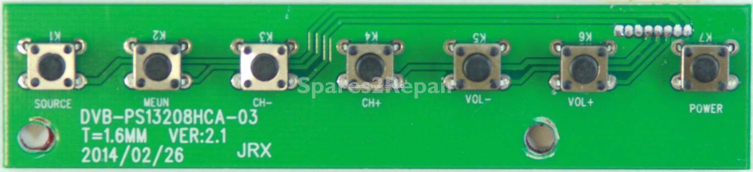 Bauhn B48-63UHDF - Buttons - DVB-PS13208HCA-03 - VER:2.1