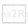 Cover Plate - 8118904070 Work Plan Assembly Clay [Electrolux Aeg]