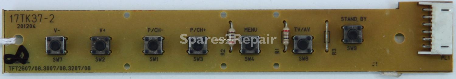 Hyundai HLT-3290 - Buttons - 17TK37-2 - 201204