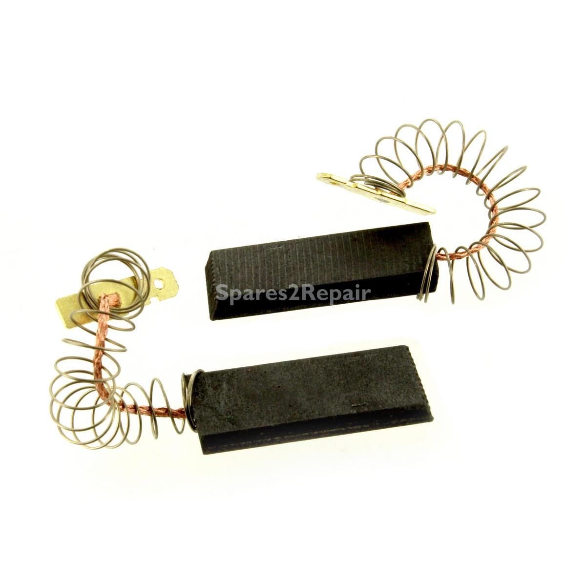 Compatible for Bosch, Neff, Siemens Schunk Produced Multi-Model Fitting Bosch Motor OEM-Grade Laminated Carbon Brushes (36mm x 12mm x 5mm, Pack of 2)