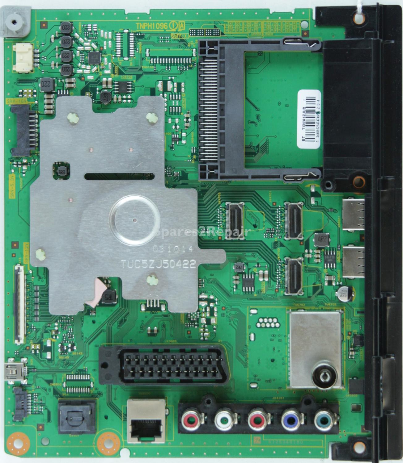 Panasonic TX-42AS600B - Main AV - TNPH1096 1A - TXN/A1ZJUB BT