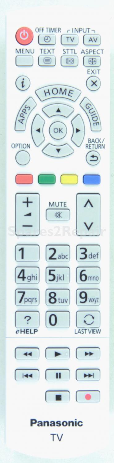 Panasonic Remote Control N2QAYB000840 (Original) (Genuine)