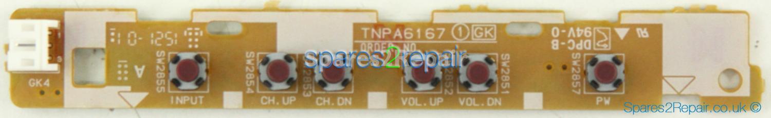 Panasonic TX-65CR730B - Buttons - TNPA6167 1GK