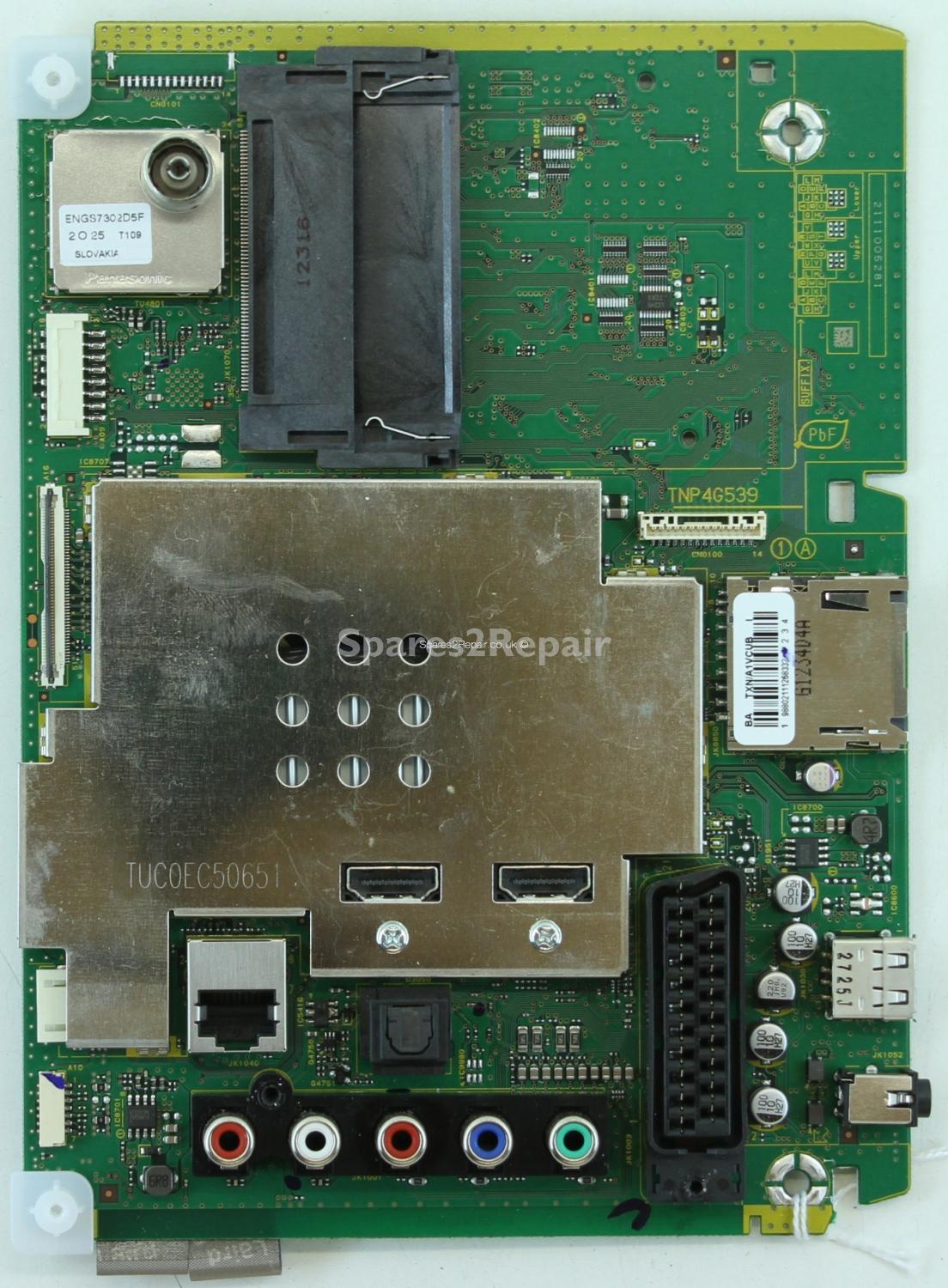 Panasonic TX-L32EM5B - Main AV - TNP4G539 - TXN/A1VCUB